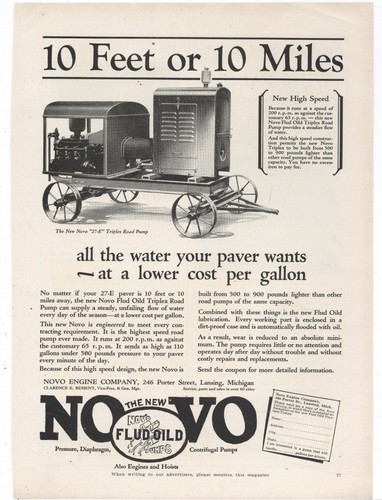 1927 novo engine of - 1927, co.